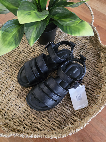 GEOX | Sandales Starblush - Noir (gr.10½) *Neuf