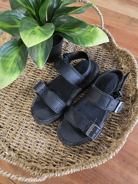 DR MARTENS | Sandales Kyle J - Noir (1 Jr)