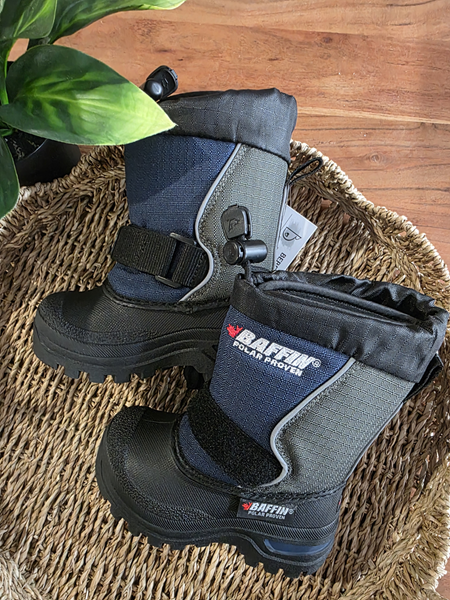 BAFFIN | Botte d'Hiver Mustang - Bleu et gris (gr.6) *Neuf