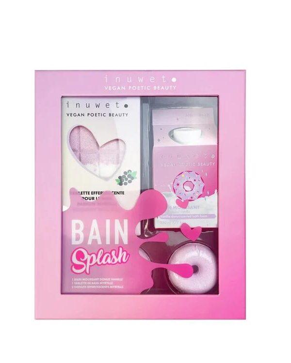 INUWET | Coffret de Bain Splash - Beigne et myrtille