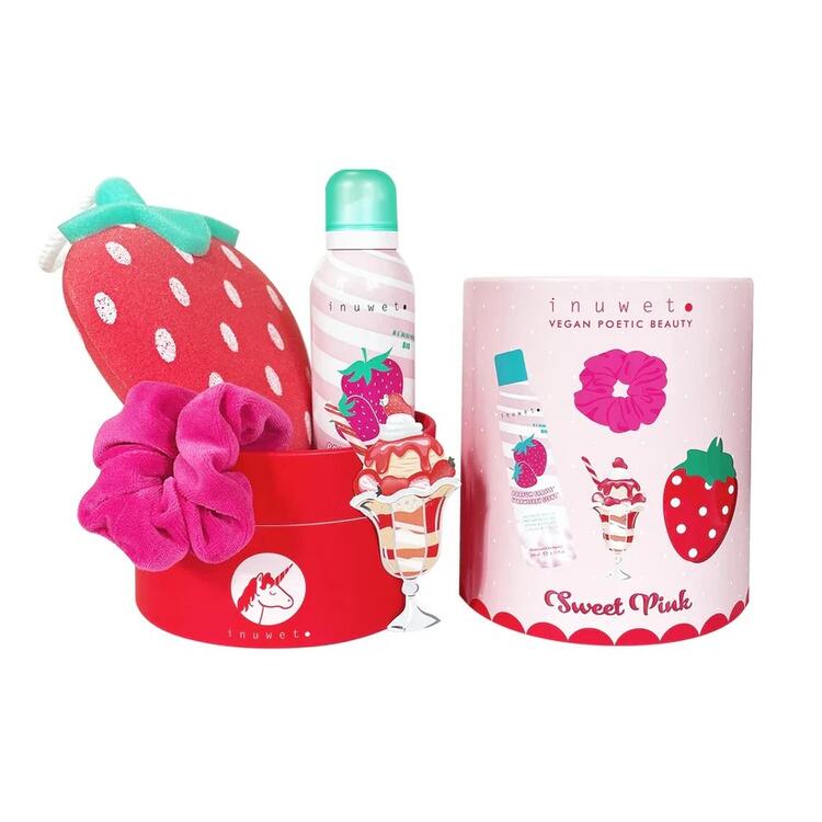 INUWET | Coffret de Bain - Fraise