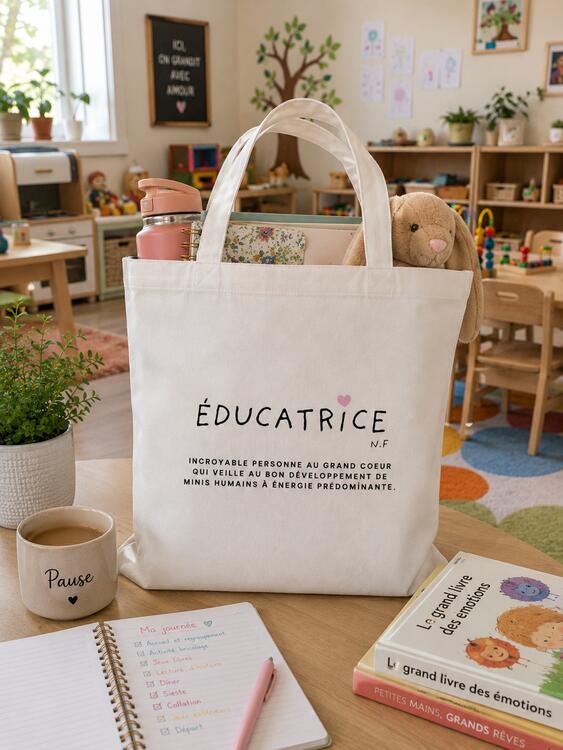 XPLOR DESIGN | Sac Réutilisable - Définition éducatrice