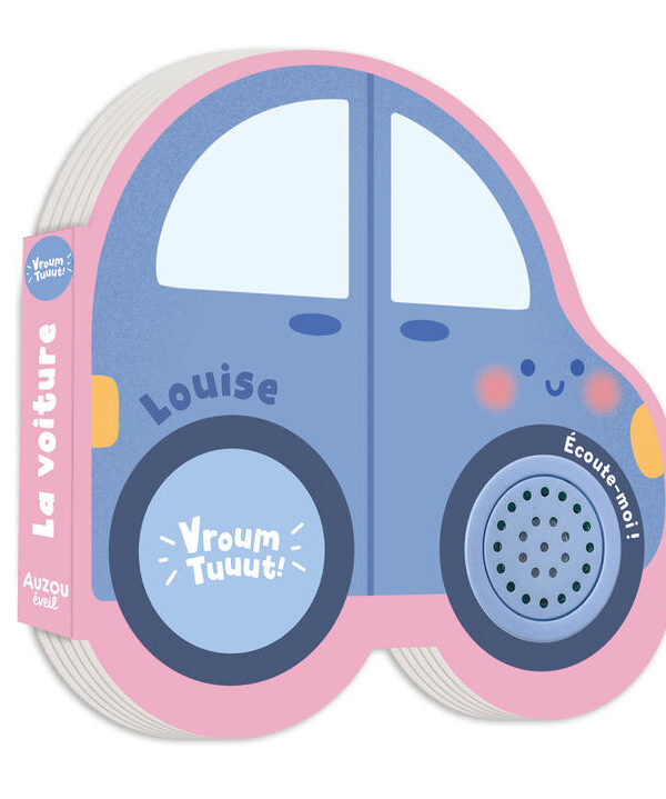 AUZOU | Livre Sonore - Louise la voiture