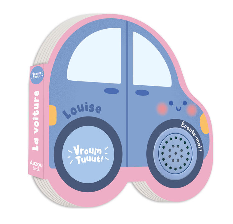 AUZOU | Livre Sonore - Louise la voiture