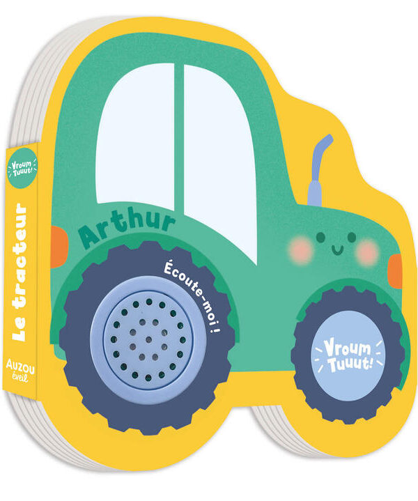 AUZOU | Livre Sonore - Arthur le tracteur