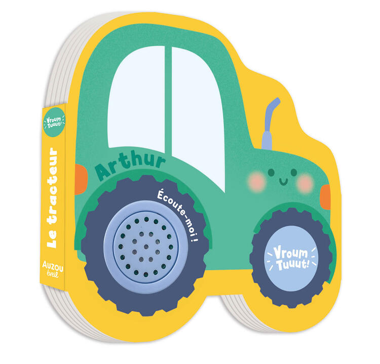 AUZOU | Livre Sonore - Arthur le tracteur