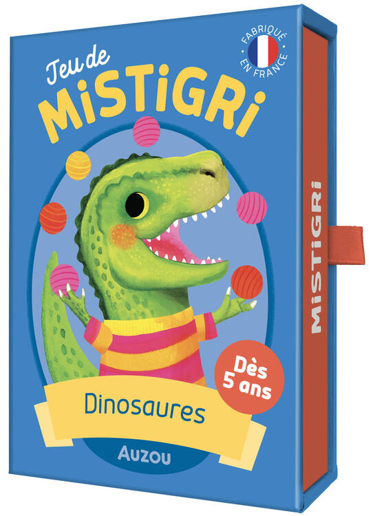 AUZOU | Jeu de Mistigri - Dinosaures