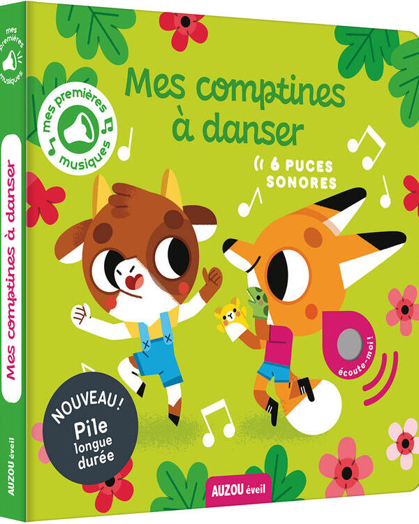 AUZOU | Livre Sonore - Mes comptines à danser