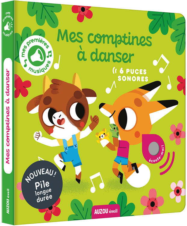 AUZOU | Livre Sonore - Mes comptines à danser