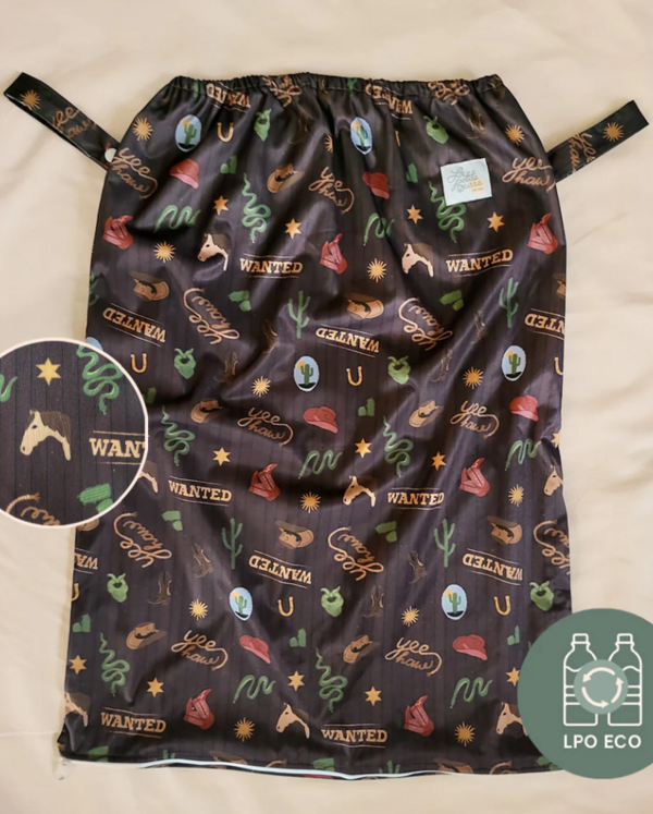LA PETITE OURSE | Sac pour Couches Souillées - Cowboy