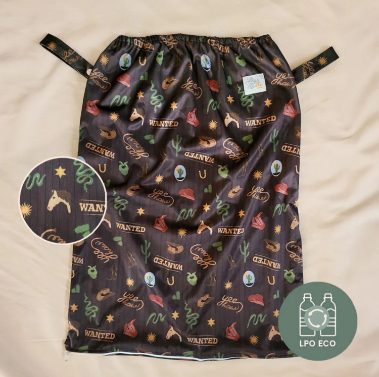 LA PETITE OURSE | Sac pour Couches Souillées - Cowboy