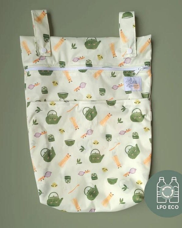 LA PETITE OURSE | Sac de Transport Double - Matcha