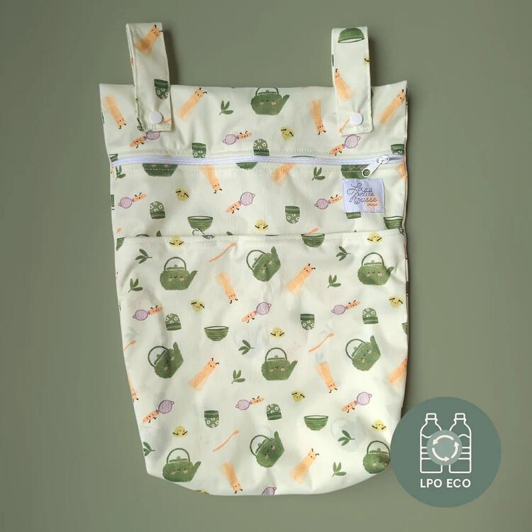 LA PETITE OURSE | Sac de Transport Double - Matcha