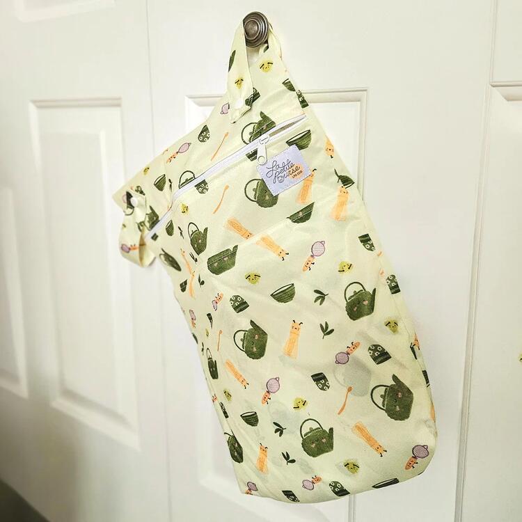 LA PETITE OURSE | Sac de Transport Double - Matcha