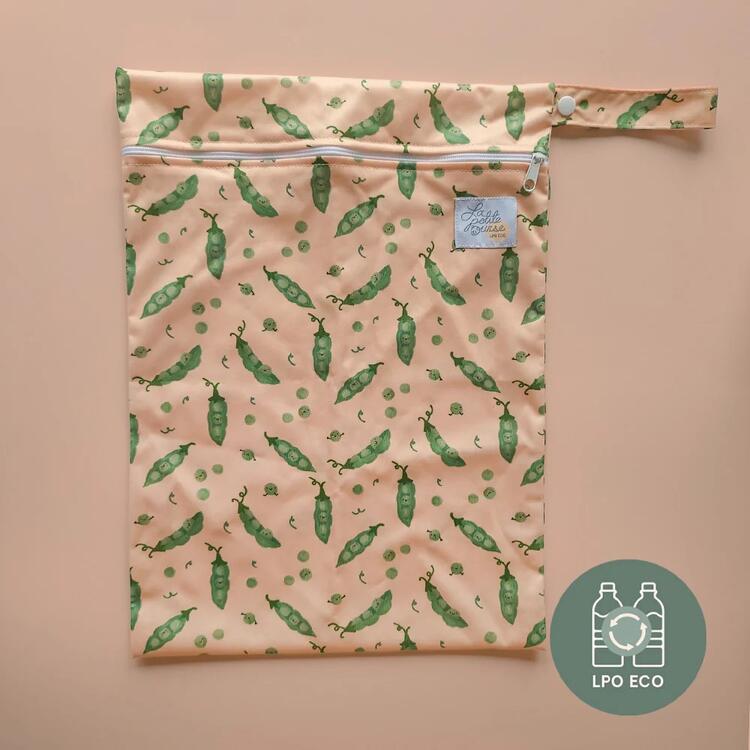 LA PETITE OURSE | Sac de Transport - Pois vert