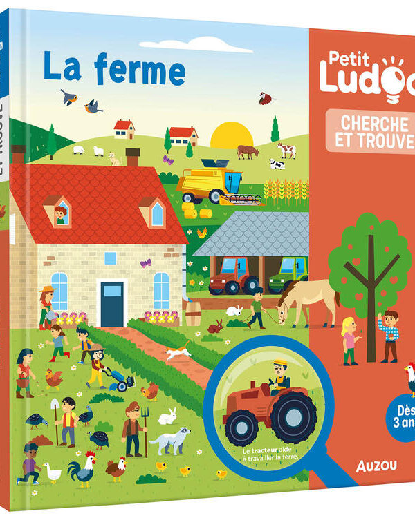 AUZOU | Petit Ludoc - Cherche et Trouve - La ferme
