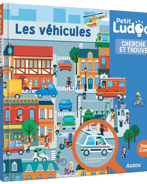 AUZOU | Petit Ludoc - Cherche et Trouve - Les véhicules