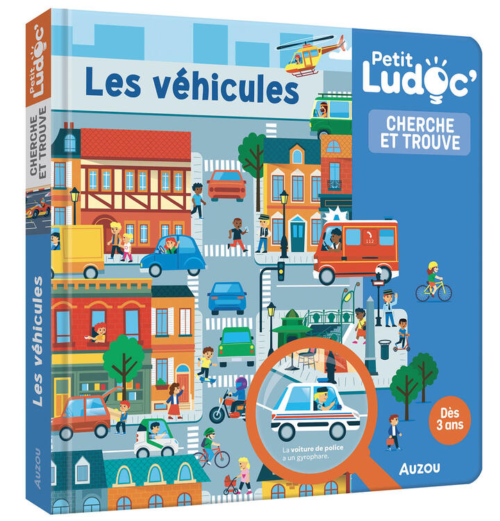 AUZOU | Petit Ludoc - Cherche et Trouve - Les véhicules