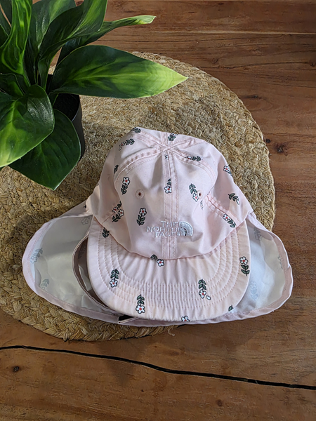 THE NORTH FACE | Casquette pour Bébé Fleuri - Rose (0-6 mois)