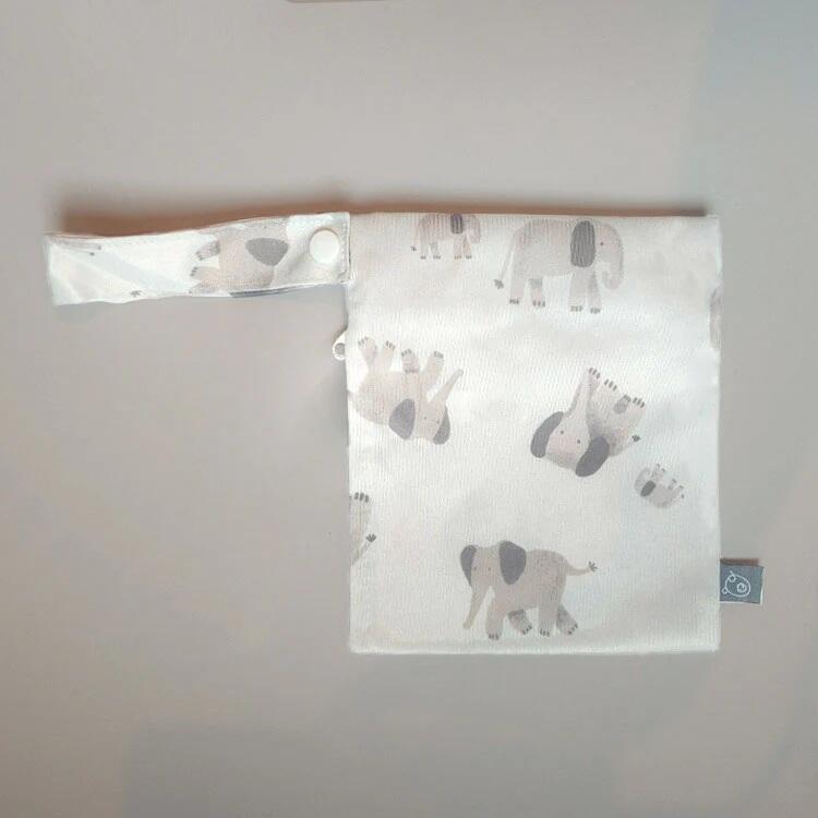 LA PETITE OURSE | Mini Sac Lavable - Éléphant