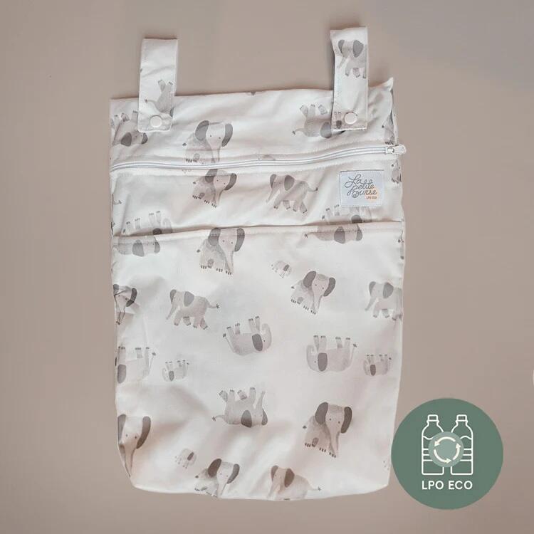 LA PETITE OURSE | Sac de Transport Double - Éléphant