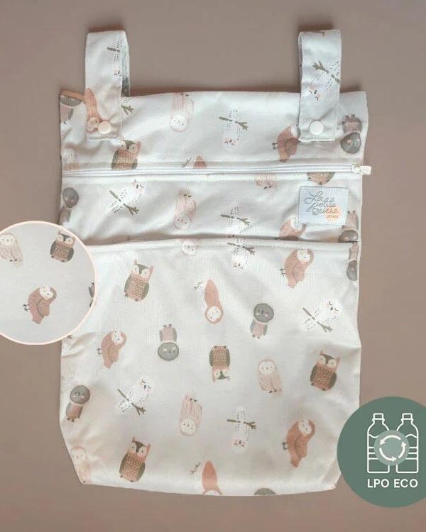 LA PETITE OURSE | Sac de Transport Double - Hiboux