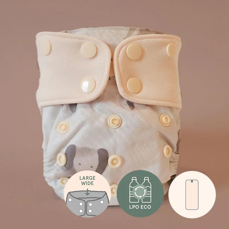 LA PETITE OURSE | Couche Nouveau-Né - Éléphant