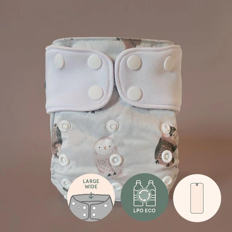 LA PETITE OURSE | Couche Nouveau-Né - Hiboux