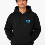 XPLOR DESIGN | Hoodie noir - Modèle 11