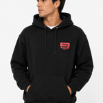 XPLOR DESIGN | Hoodie noir - Modèle 12