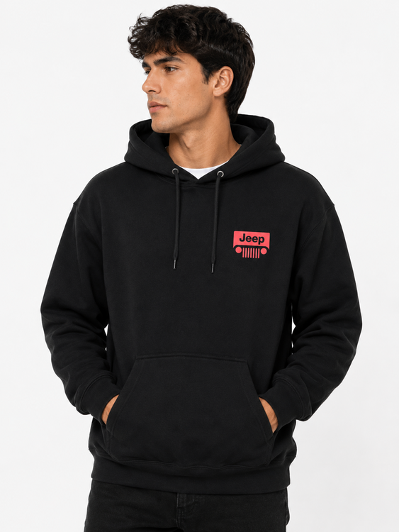 XPLOR DESIGN | Hoodie noir - Modèle 12