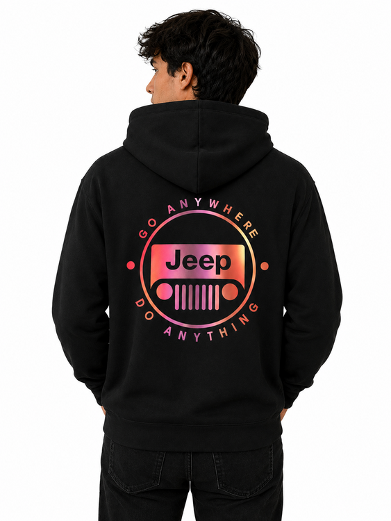 XPLOR DESIGN | Hoodie noir - Modèle 12