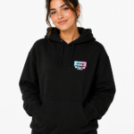 XPLOR DESIGN | Hoodie noir - Modèle 14