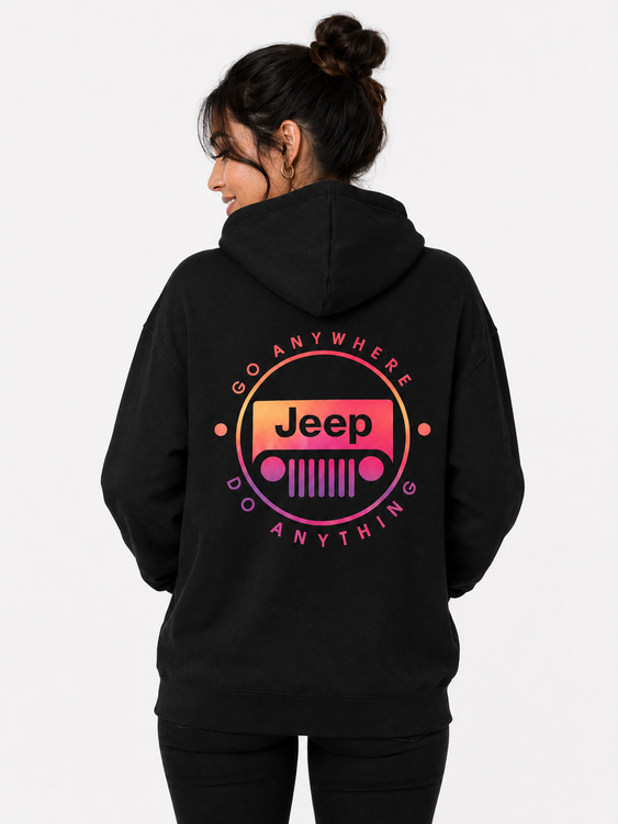 XPLOR DESIGN | Hoodie noir - Modèle 15