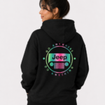 XPLOR DESIGN | Hoodie noir - Modèle 17