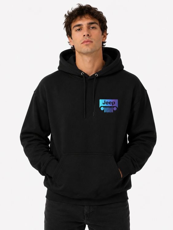 XPLOR DESIGN | Hoodie noir - Modèle 18
