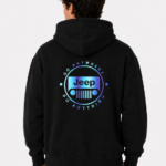 XPLOR DESIGN | Hoodie noir - Modèle 18