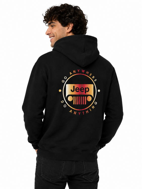 XPLOR DESIGN | Hoodie noir - Modèle 19