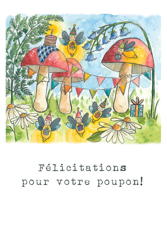 STÉPHANIE RENIÈRE | Carte de Souhaits - Félicitations - LILI 02