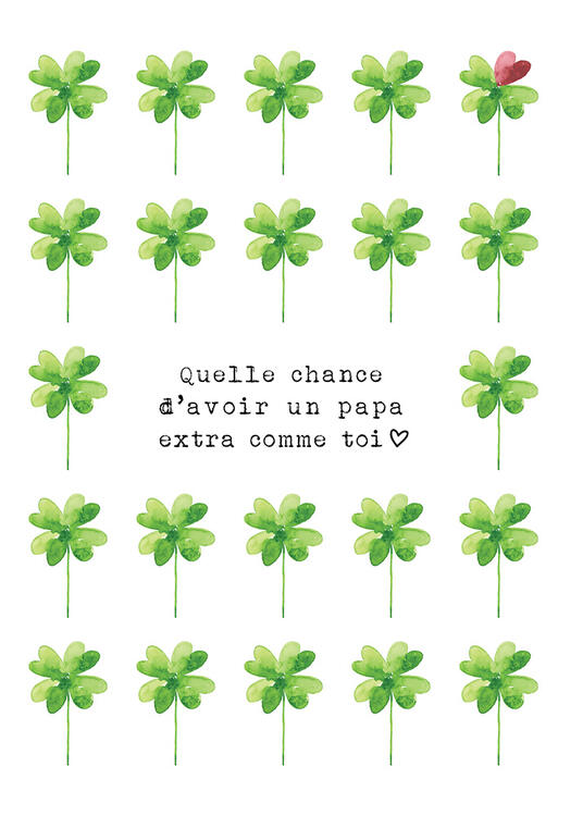 STÉPHANIE RENIÈRE | Carte de Souhaits - Papa extra - DOROTHÉE 09