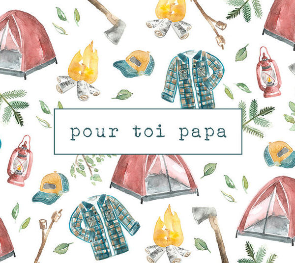 STÉPHANIE RENIÈRE | Carte de Souhaits - Pour toi papa - AUGUSTE 03