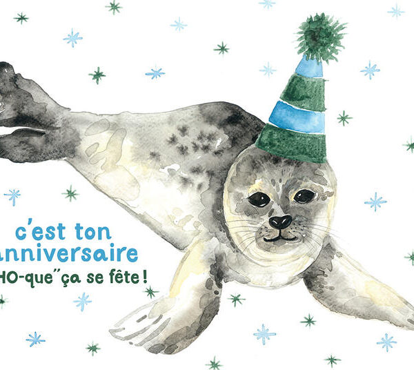 STÉPHANIE RENIÈRE | Carte de Souhaits - Bonne fête - PHILÉMON 02