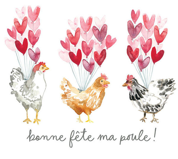 STÉPHANIE RENIÈRE | Carte de Souhaits - Bonne fête - PAULETTE 02