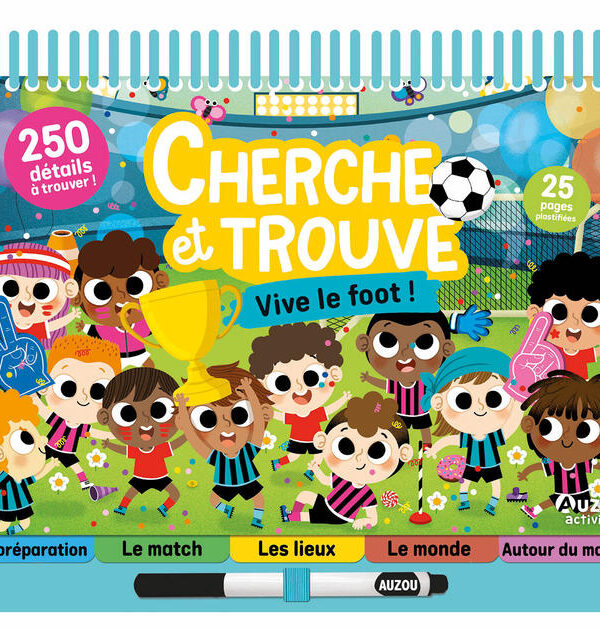 AUZOU | Cherche et Trouve - Vive le soccer !