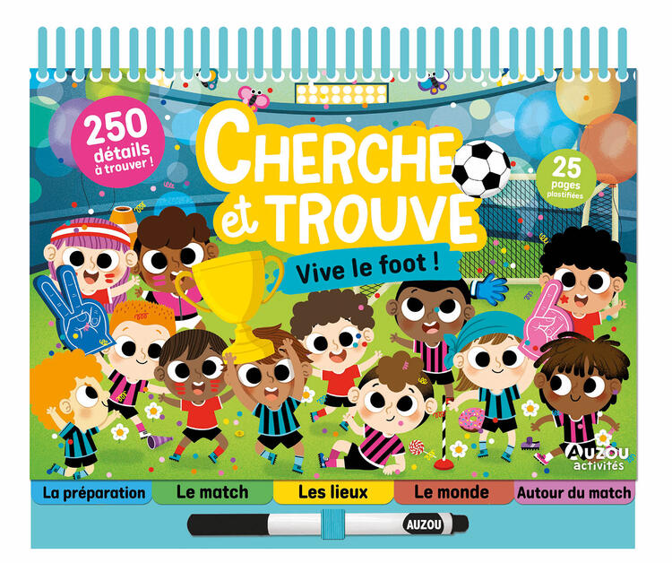 AUZOU | Cherche et Trouve - Vive le soccer !
