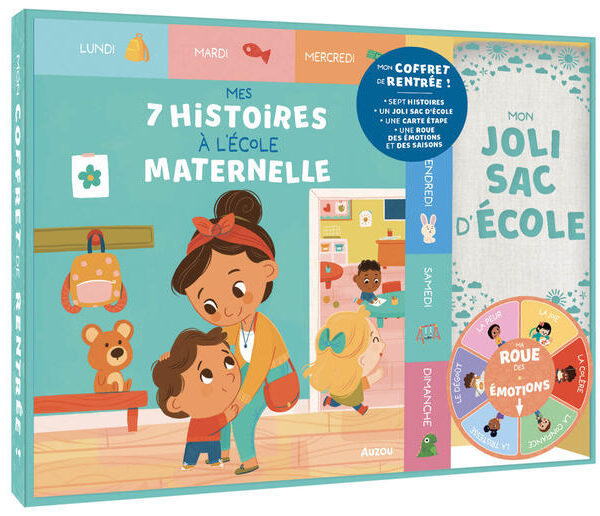 AUZOU | Mon Coffret de Rentrée - Mes 7 histoires à l'école maternelle