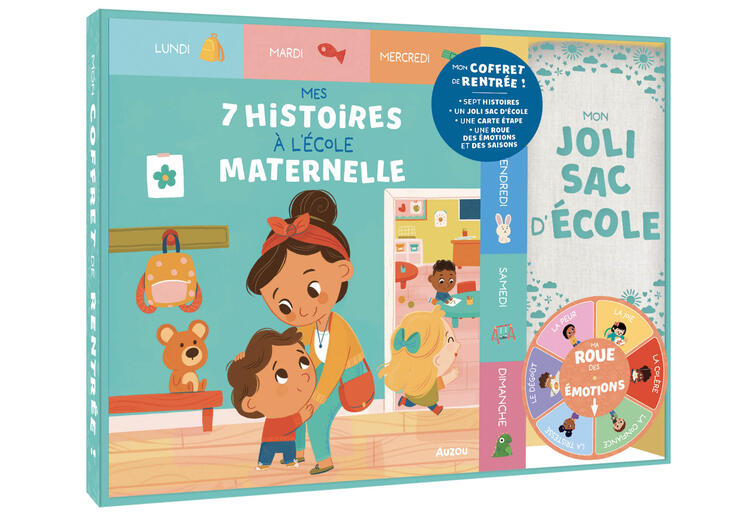 AUZOU | Mon Coffret de Rentrée - Mes 7 histoires à l'école maternelle