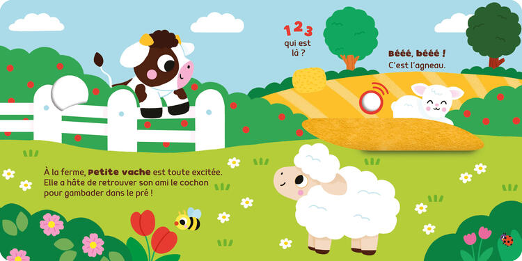 AUZOU | 1. 2. 3. Qui est là? - Petite vache