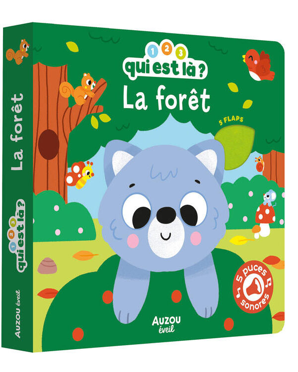 AUZOU | 1. 2. 3. Qui est là? - La forêt