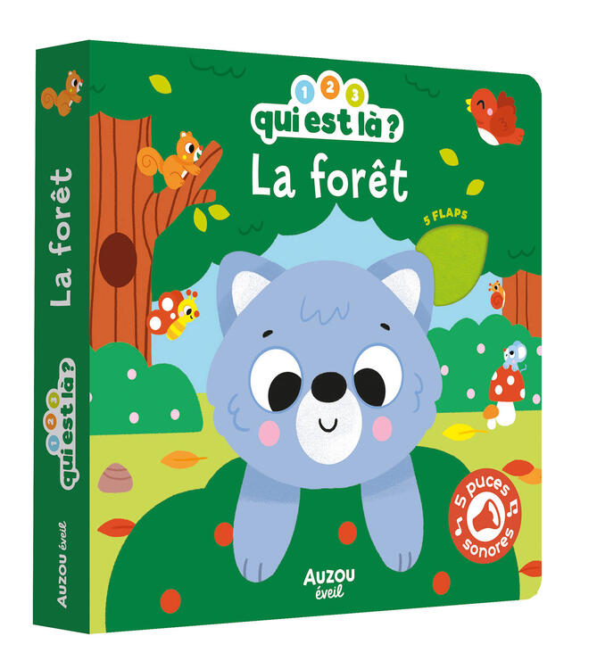 AUZOU | 1. 2. 3. Qui est là? - La forêt